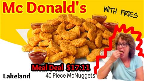 McDonald S Offers 40 Piece Chicken McNuggets Deal At Select