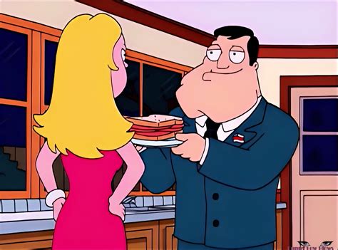 Sexy Blonde Milf Francine Smith BALLBUSTING Groin Knee Anime Balls Kicking Francine Dee