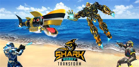 Real Robot Shark Game Play Angry Shark Robot