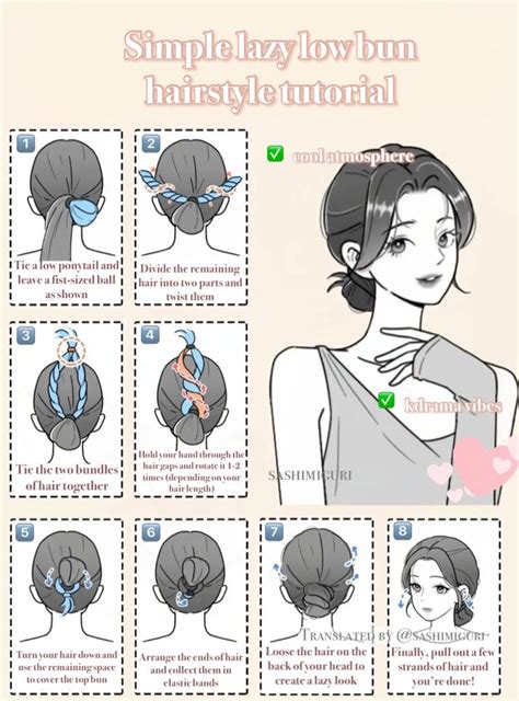 小红书 hairstyle tut | Hairstyles for layered hair, Hair bun tutorial ...