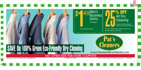 Coupons Pats Cleaners