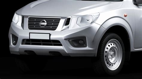 Nissan Navara 2015 Single Cap Cgtrader