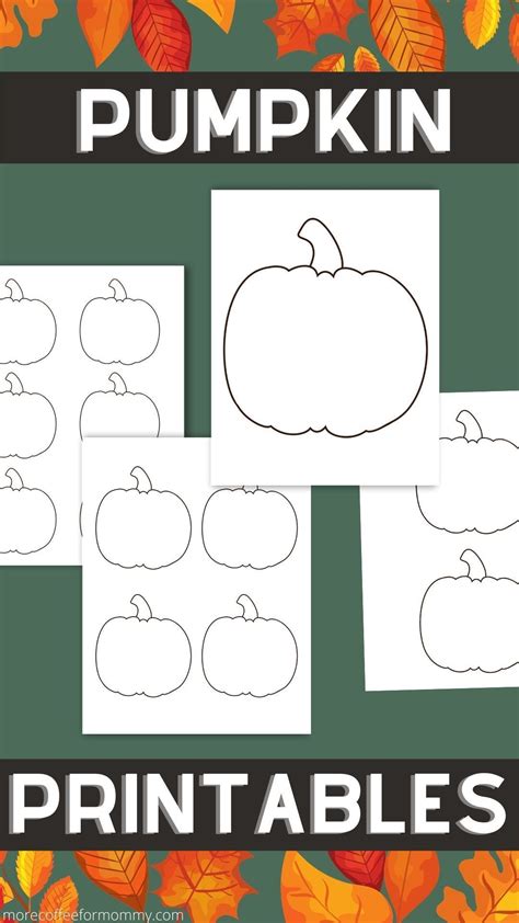 Free Printable Pumpkin Templates | Pumpkin template, Templates ...