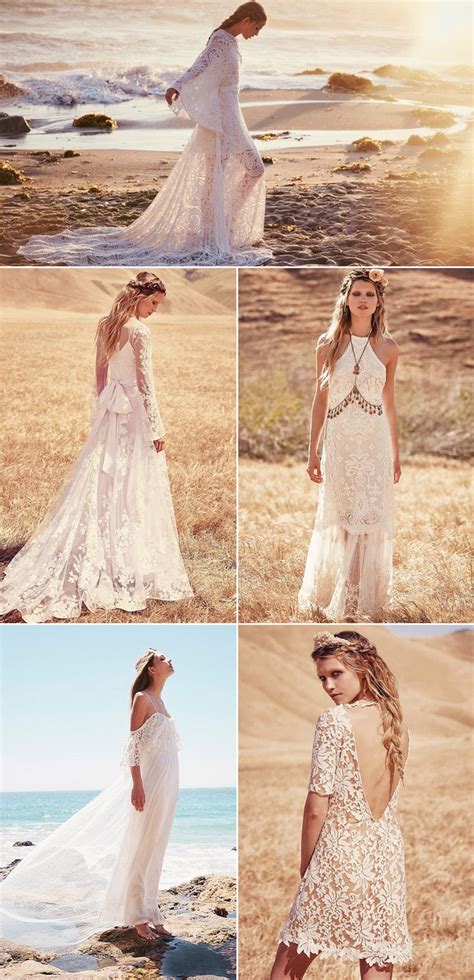 30 Effortlessly Beautiful Bohemian Wedding Dress Praise Wedding