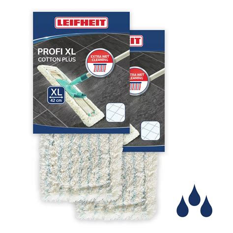 Leifheit Er Set Wischbezug Profi Xl Geeignet F R Fliesen Und