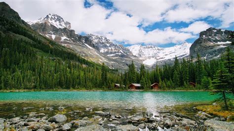 Landscape Photography National Park Yok British Columbia Canada Emerald ...