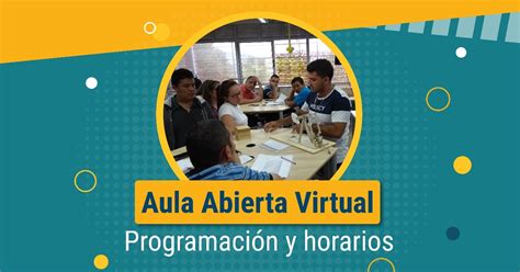 Aula Abierta Virtual Programaci N Y Horarios Polit Cnico Colombiano