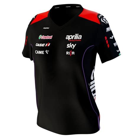 Official Aprilia Racing TS1 Team Ixon T Shirt 24 104101100 EBay