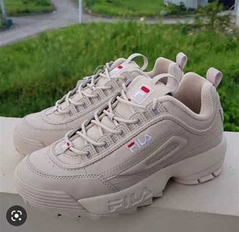 Fila Disruptor Nude On Carousell