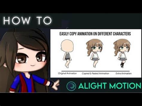 Easily Copy Animation On Different Characters Tutorial In Alight Motion