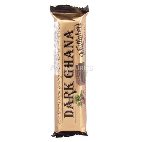 Whittakers 72 Cocoa Dark Ghana Chocolate Bar 50g