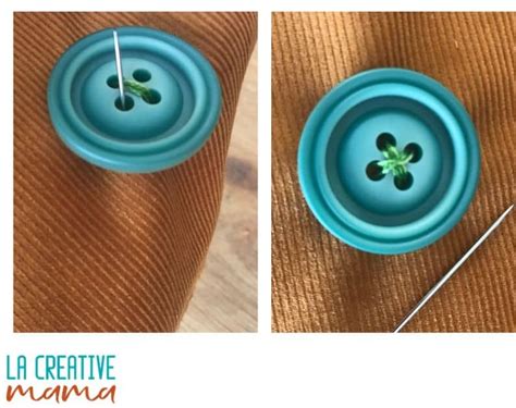 How To Sew A Button The Easy Way La Creative Mama