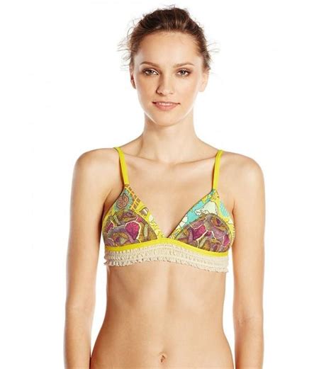 Womens Ruffles Off Shoulder Halter Bikini Top Black Cl L Che