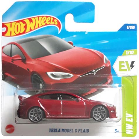Samochód Hot Wheels Tesla Model S Plaid 0074299057854 Cena Opinie Samochody 17062184353