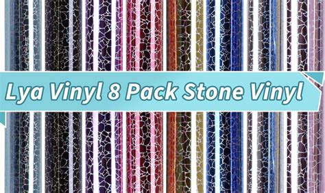 50 Off Vinyl Holographic Cobblestone Pattern Adhesive Vinyl 8 Pack