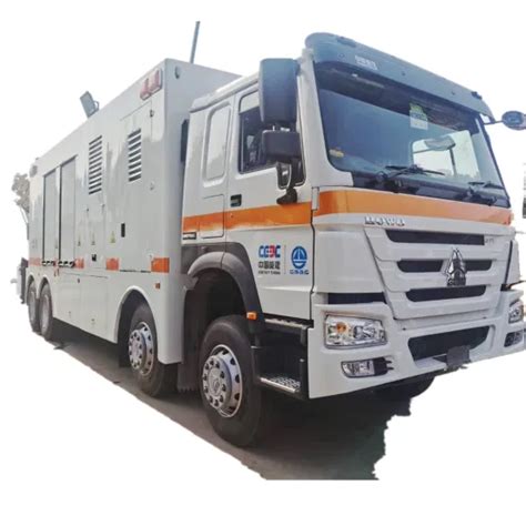 Customizing Sinotruck Howo X Rescue Truck Mounted With Generator