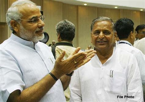 Pm Modi Wishes Sp Chief Mulayam Singh Yadav On His 75th Birthday