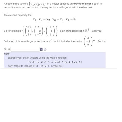 Solved: A Set Of Three Vectors (v1, V2,v3) In A Vector Spa... | Chegg.com