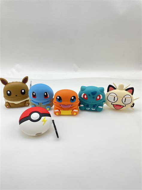 Silicone Pokemon Airpods Pro Protecci N Completa Funda De Etsy