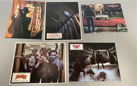 Lot Photos D Exploitation Lobby Cards Cinema Film Horreur Freddy