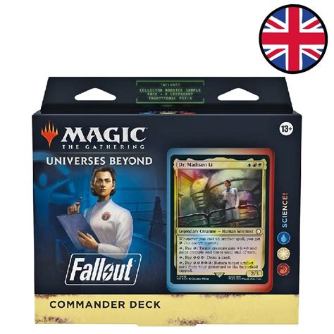 Universes Beyond Fallout Science Commander Deck Magic EN Buy Your