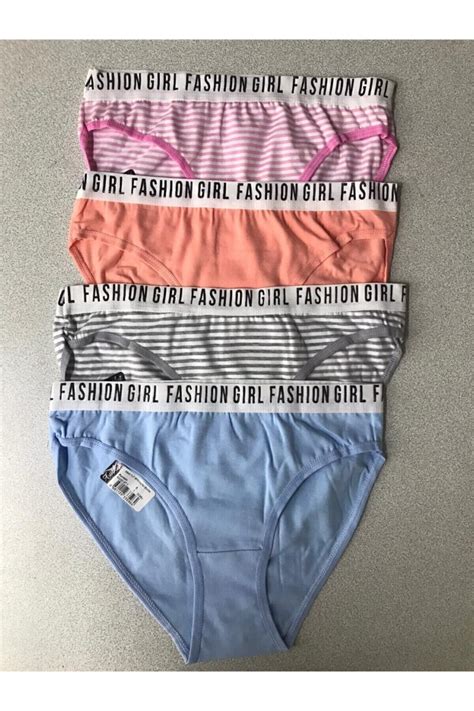 Tutku 12 csomag női női mintás bikini bugyi válogatott kiló Trendyol