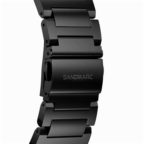 Black Titanium Band Apple Watch Ultra 2 And Ultra Sandmarc