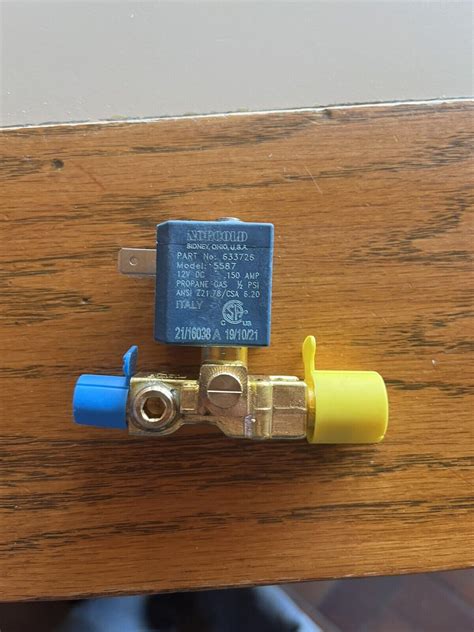 Norcold Refrigerator Gas Valve Assembly Model V Dc A A