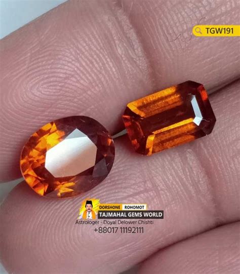 Srilanka Hessonite Garnet Gemstone Price Per Carat Tk In