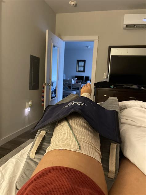 Second Day Post Op Acl And Mcl Tear Racl