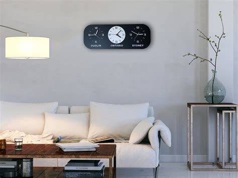 Zegar Strefy Czasowe Personalizacja Modernclock Zegary Z Designem