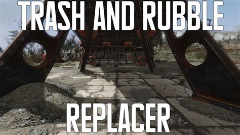 Trash And Rubble Pile Replacer Fallout 4 Mod Youtube