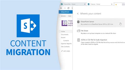 Sharepoint Tutorial Content Migration Youtube