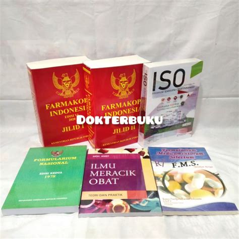 Jual Paket Buku Farmakope Edisi Iso Terbaru Fornas Imo Dan Fms