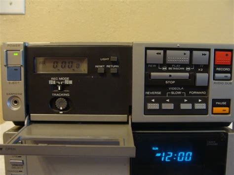 Sony Betamax Model Sl 2000 Tuner Tt 2000