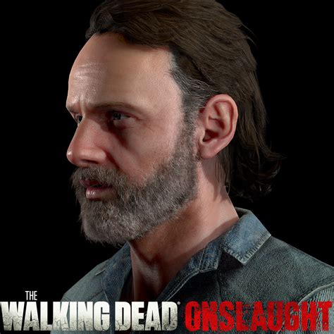 Artstation Rick Grimes The Walking Dead Onslaught