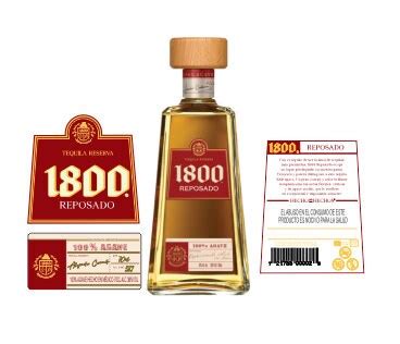 Tequila 1800 Reposado DIGITAL FILE For T Shirt Cakes Etsy