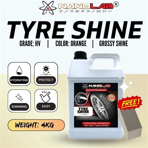 Tyre Shine L Tyre Wax Polish Premium Tyre Wax With Silicone