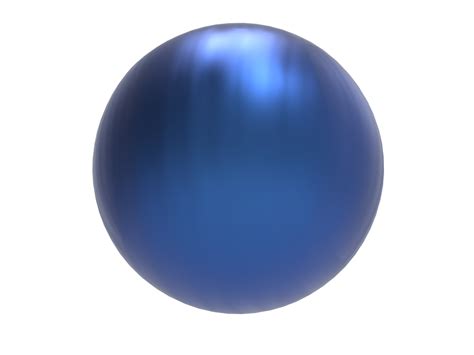 Esfera De Metal Azul Png