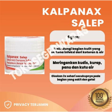 Jual Kalpanax Salep 6 Gram Obat Panu Kurap Kudis Jamur Kulit