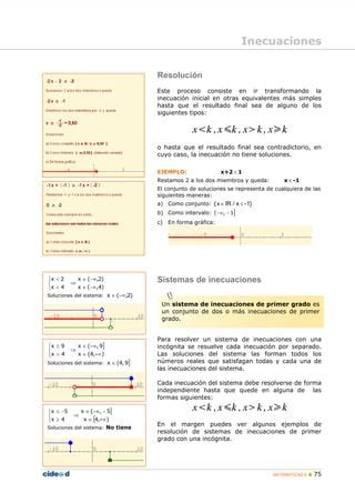 Inecuaciones Teoria PDF