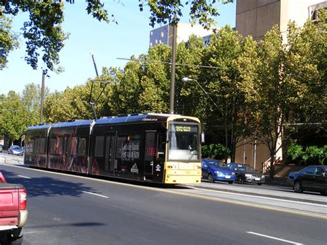 Flexity In Fringe Festival Aoa Nearing City West Tram Flickr