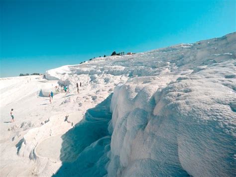 Just like a Cotton Castle - Travertine Pools of Pamukkale, Turkey ...