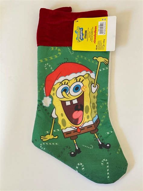 Nickelodeons Spongebob Christmas Stocking 3881809221