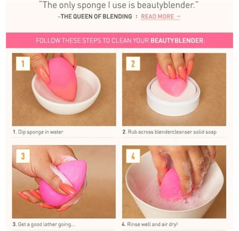 How To Clean Your Beauty Blender Sponge Beauty Blender Clean Beauty