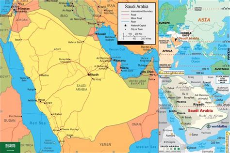 Peta Negara Arab Saudi 54 Koleksi Gambar