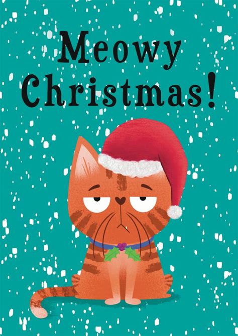 Grumpy Cat Meowy Christmas Thortful