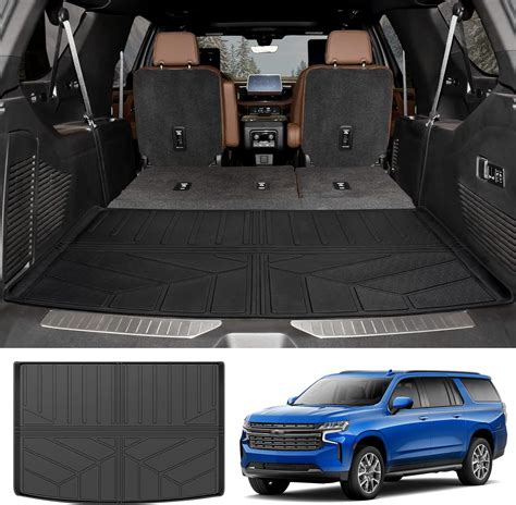 Amazon.com: JTYZSM Rear Cargo Mat for 2021-2024 Chevrolet Suburban/GMC ...