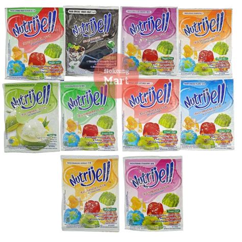 Jual Nutrijell Jelly Bubuk 15gr All Varian Shopee Indonesia