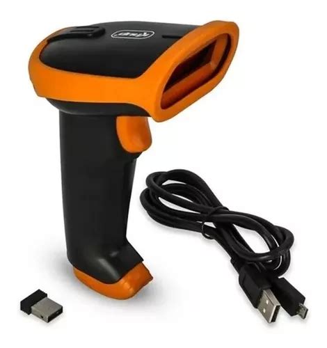 Leitor Codigo De Barras Usb Sem Fio Knup Kp 1018 Scanner Parcelamento